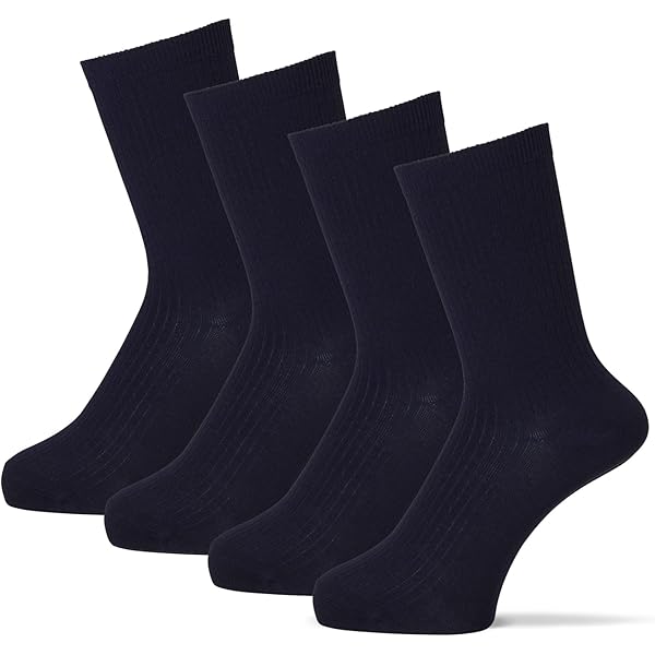 Amazon | [オカモト] 学校へ行こう スクールソックス 4足組